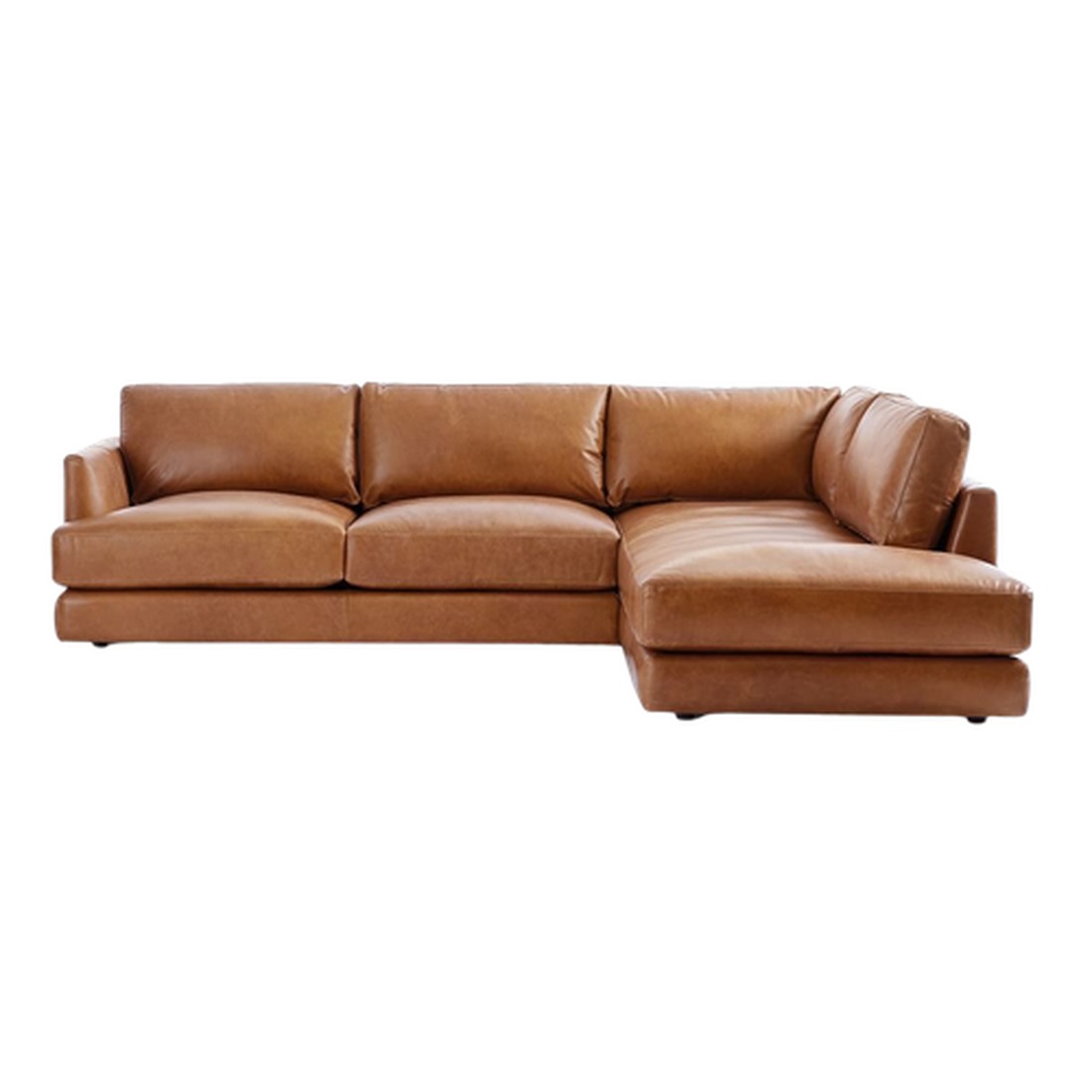 Grentana couch in white with timber legs