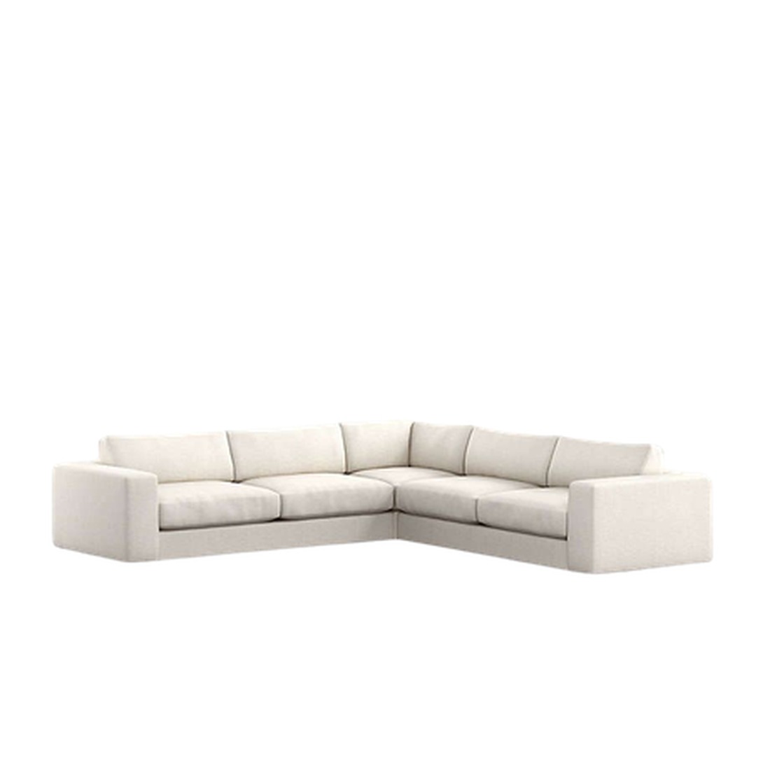 Sienna corner sofa in cream